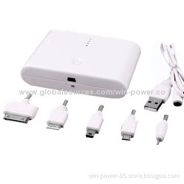 Phone Charger, 8,800mAh High-capacity Li-ion Battery, Different Connectors Available